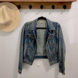 Maison Jules Womens Jean Jacket Size Small